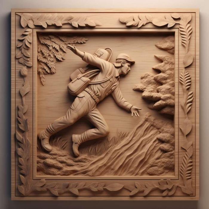 نموذج ثلاثي الأبعاد لآلة CNC 3D Art 